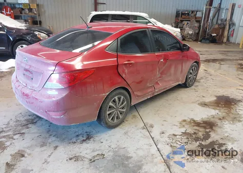 2014 Hyundai Accent Gls из США, поврежденный, VIN KMHCU4AE7EU761512